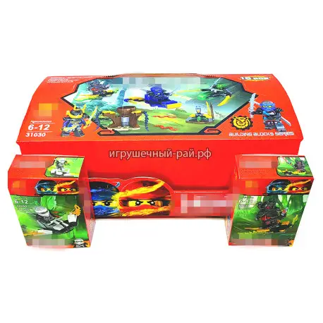 Конструкторы фигурки Ниндзяго (Lele) в боксе 16 шт 31030