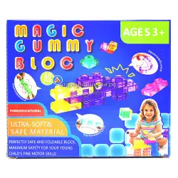 Мягкий конструктор из гумми-блоков (40 дет) LGMF0819-40