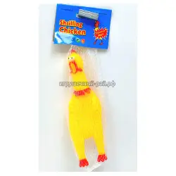 Курица пищалка мини (15 см) в упаковке LY-015