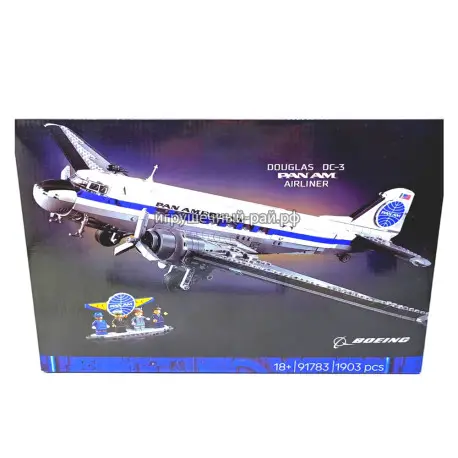 Конструктор Douglas DC-3 Pan American (1903 дет) 91783